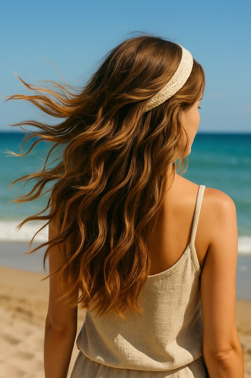 routine cheveux saisonnière été