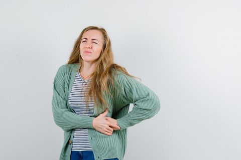Douleur dos et estomac