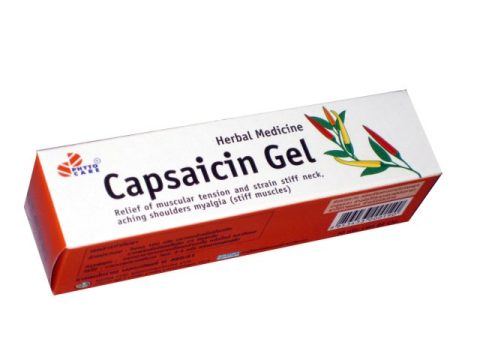 gel de capsaïcine
