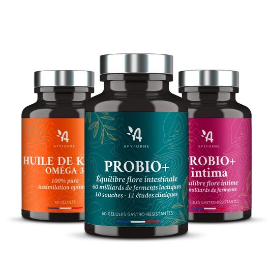 Pacchetto comfort femminile per la digestione e l'intimità