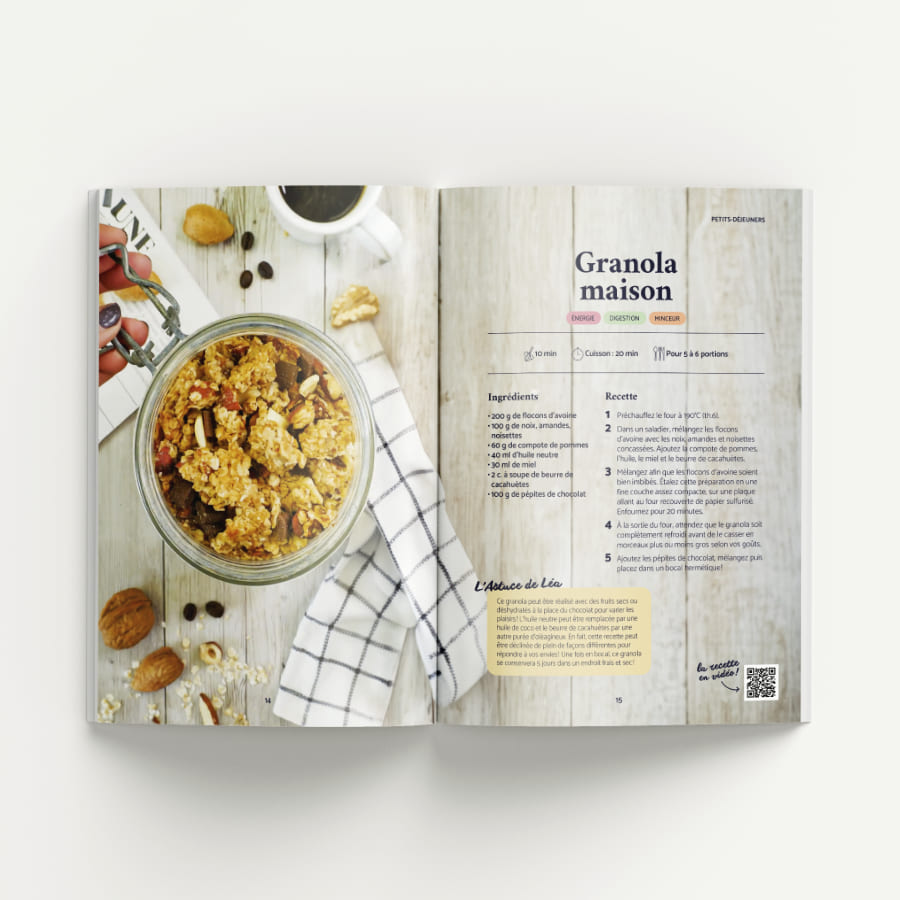 Livre de recette : 